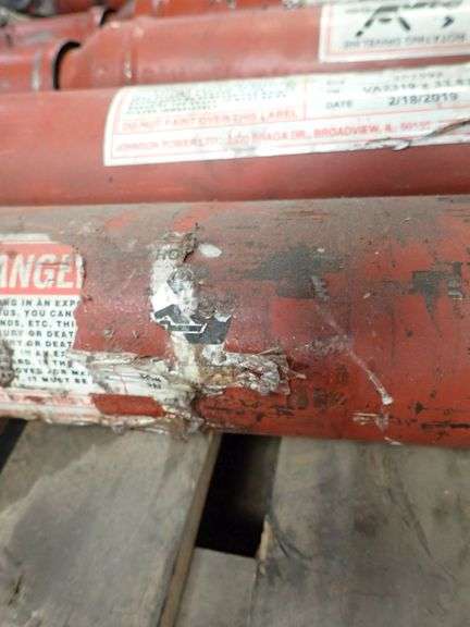 Lot of (8) Johnson Power LTD Rotating Drive Lines