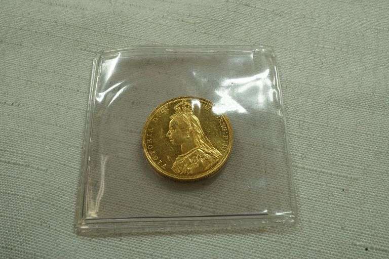 1887 British Gold Sovereign