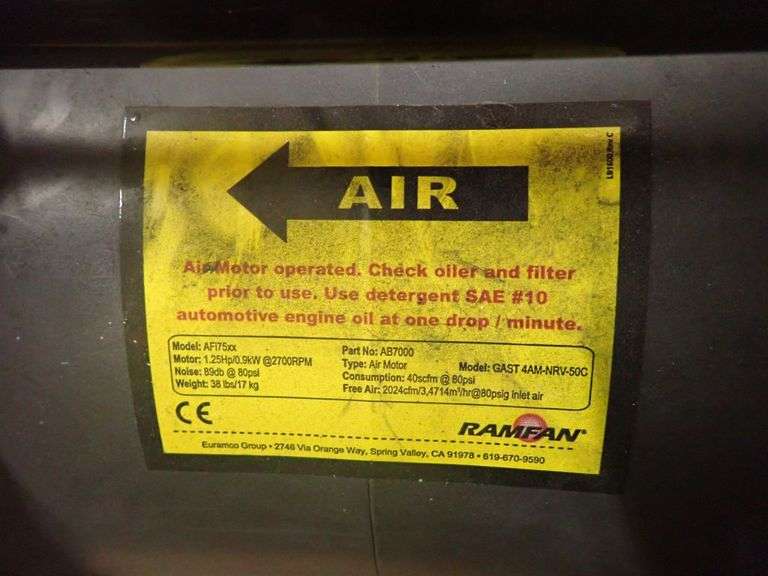 Ramfan Ventilator with Fan