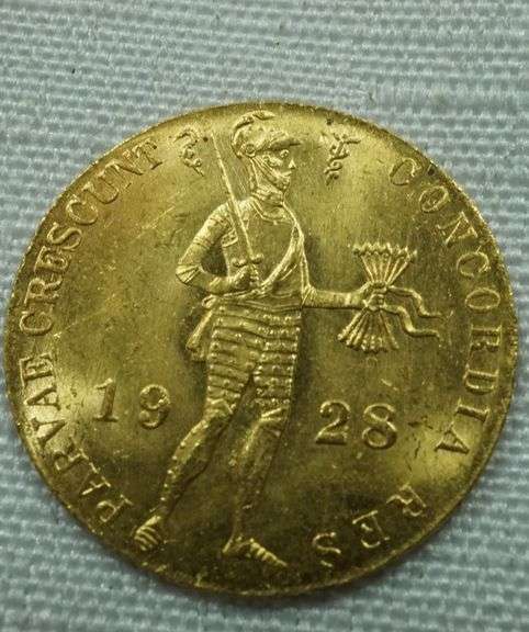 1928 Netherlands Gold Ducat