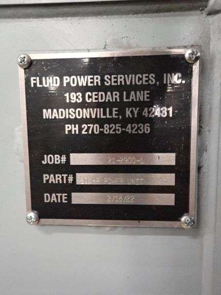 Hydraulic Power Unit with Hyundai Crown Tritan AC 20 HP Motor