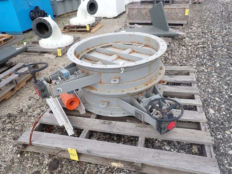 Lot of (2) Efox 40" Damper Assemblies