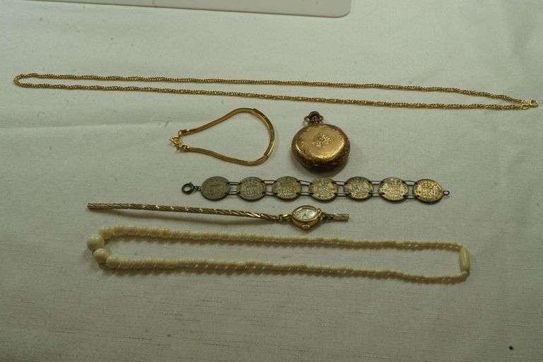 Lot of Assorted Jewelry & Watches