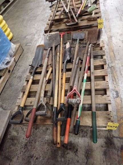 Lot of Assorted Shovels