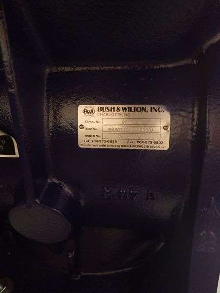 Bush & Wilton Rotary Valve