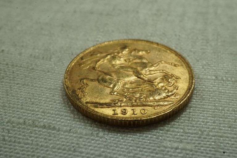 1910 British Gold Sovereign