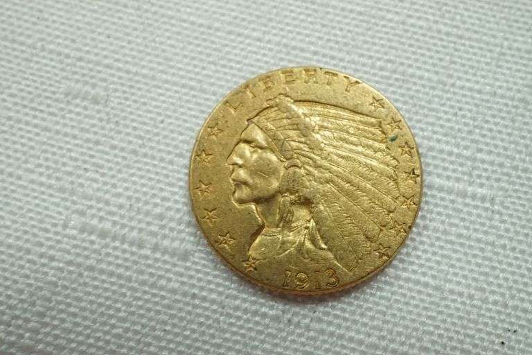 1913 $2.5 Gold Eagle
