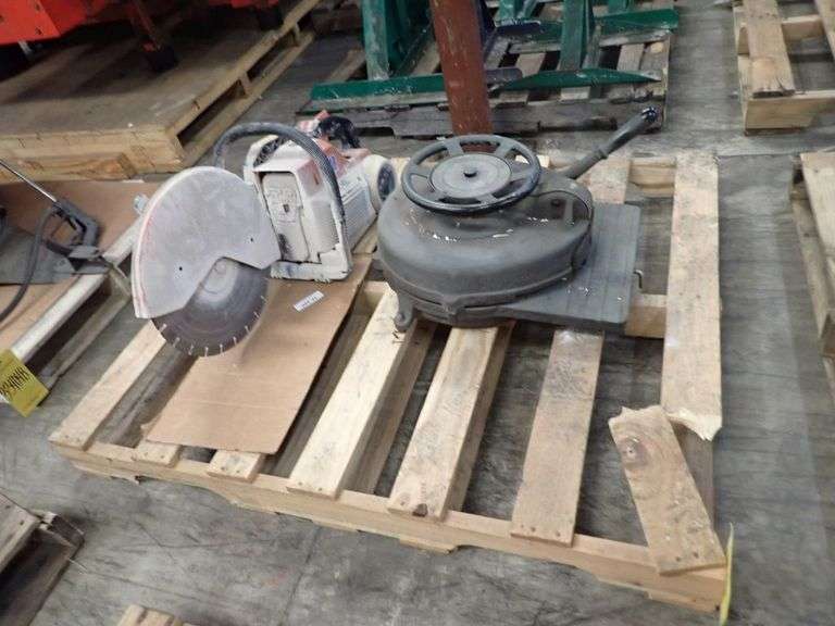 Diagraph Stencil Machine and Stihl Cut Off Saw