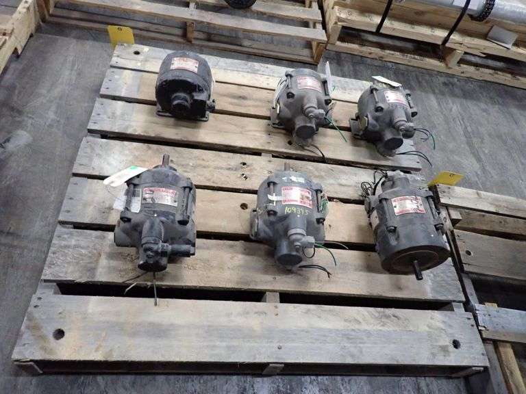 Lot of (6) GE Tachometers