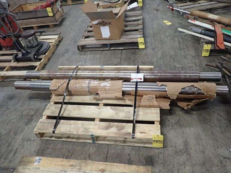 Lot of (2) Industrial Shafts