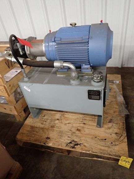 Hydraulic Power Unit with Hyundai Crown Tritan AC 20 HP Motor