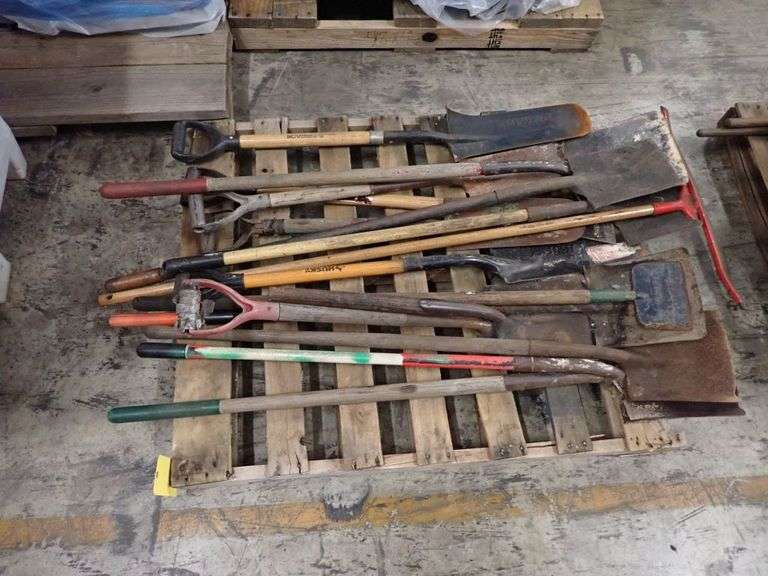Lot of Assorted Shovels