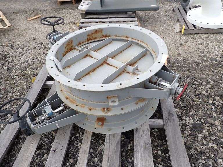 Lot of (2) Efox 40" Damper Assemblies