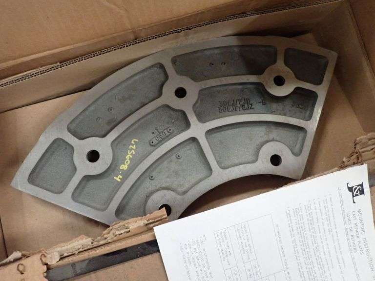 Lot of (4) J&L Fiber Refiner Plates