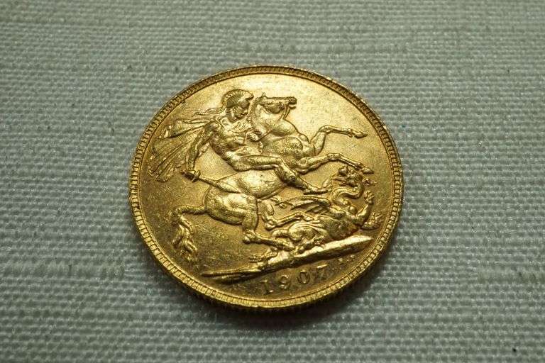 1907 British Gold Sovereign