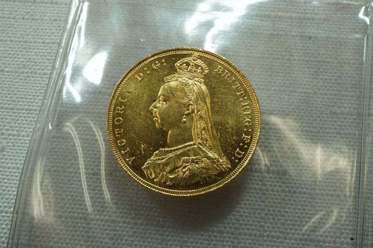 1887 British Gold Sovereign