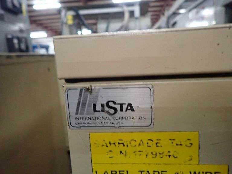 Lista 2-Door Double Shelf Cabinet with Components