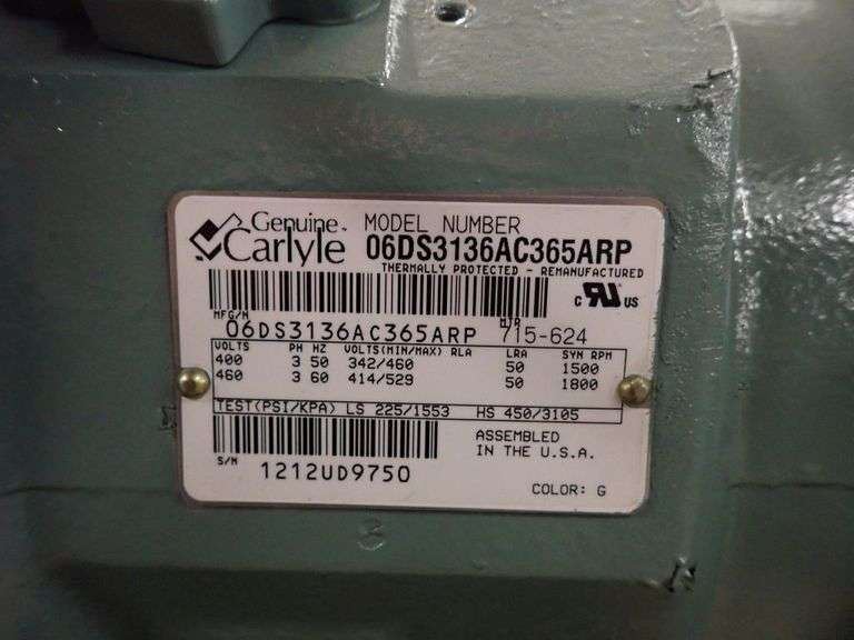 Carlyle Reciprocating Compressor