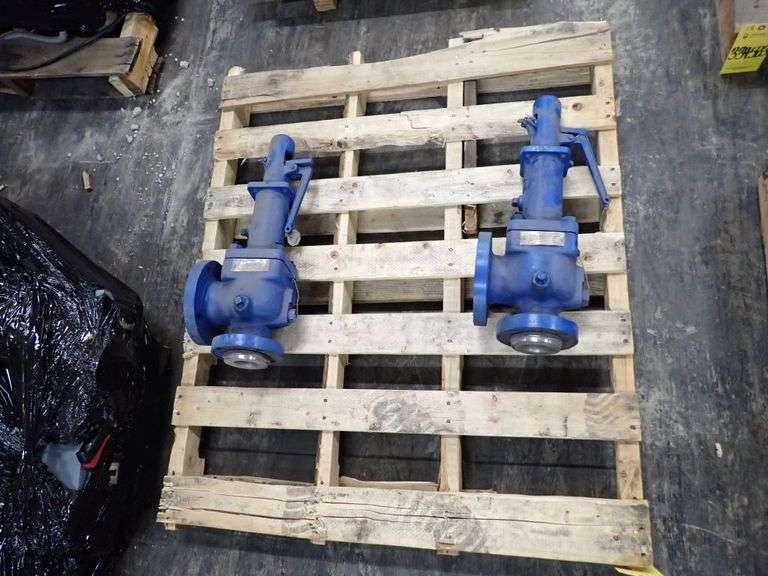 Lot of (2) Crosby Pressure Relief Valves