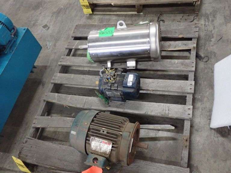 Lot of (3) Industrial Motors