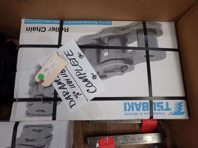 Lot of Assorted Roller Chains and Sprockets
