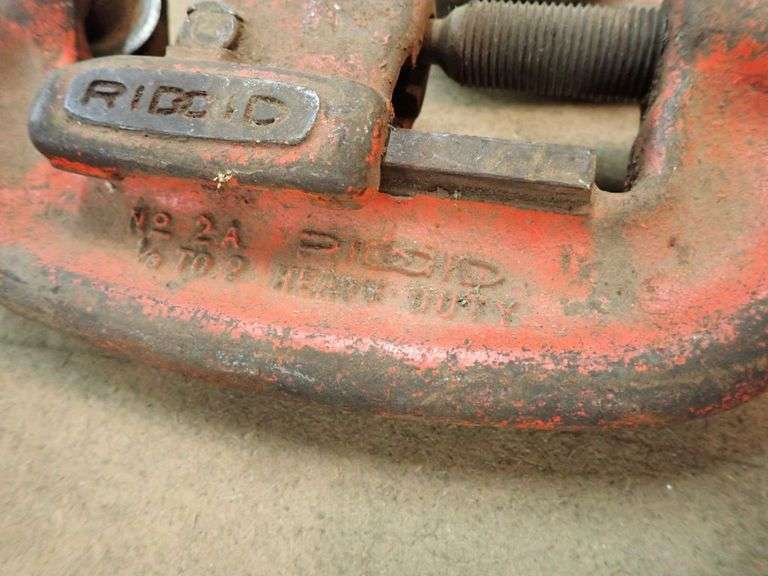 Lot of (3) Pipe Cutters and (1) Reamer