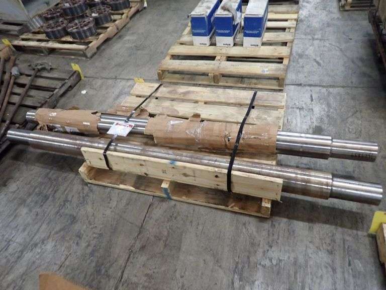 Lot of (2) Industrial Shafts