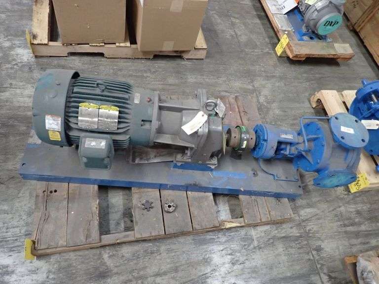 Viking Pump with Baldor 7.5 HP Motor and Base Plate