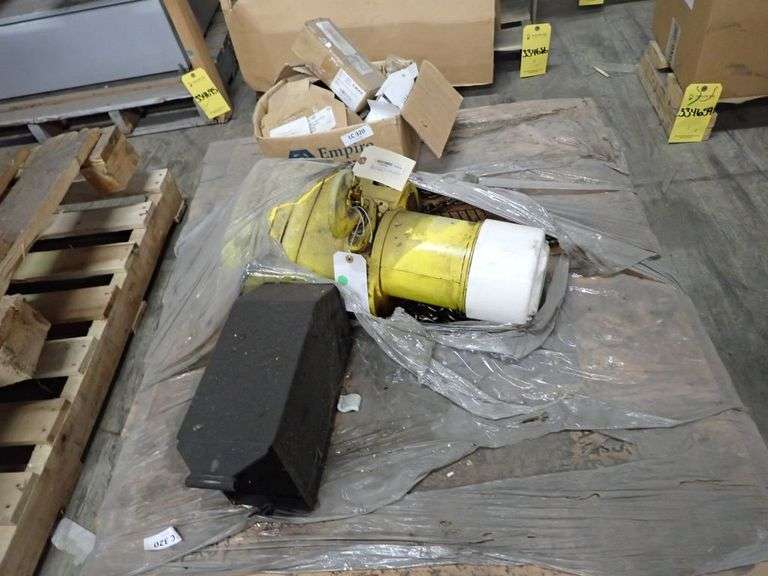 Budgit 4000lb Chain Hoist with 2 1/2 HP Motor
