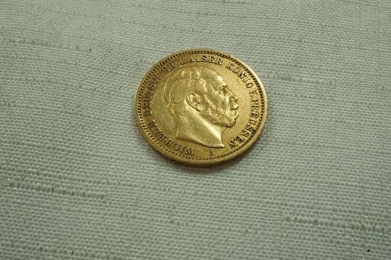 1875 Deutsches Reich 20 Mark Prussian Gold Coin