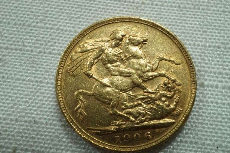 1906 British Gold Sovereign