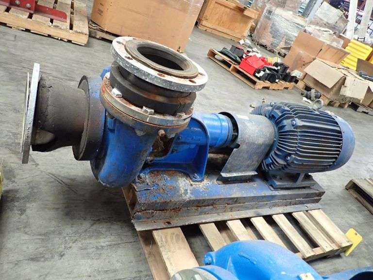 Pump with Motor and Baseplate