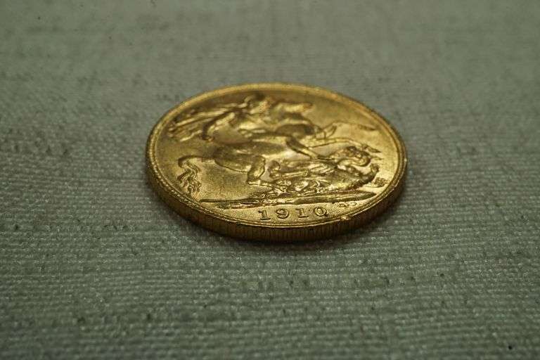 1910 British Gold Sovereign