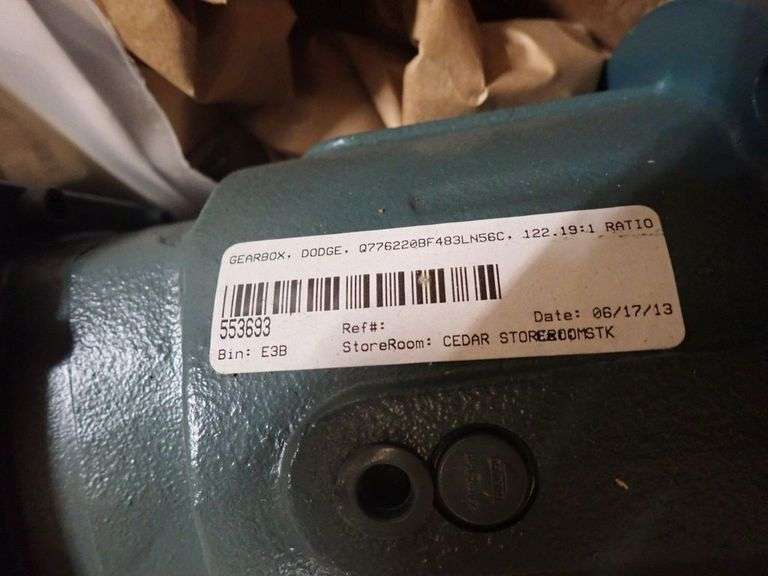Lot of (2) Dodge Gear Reducers