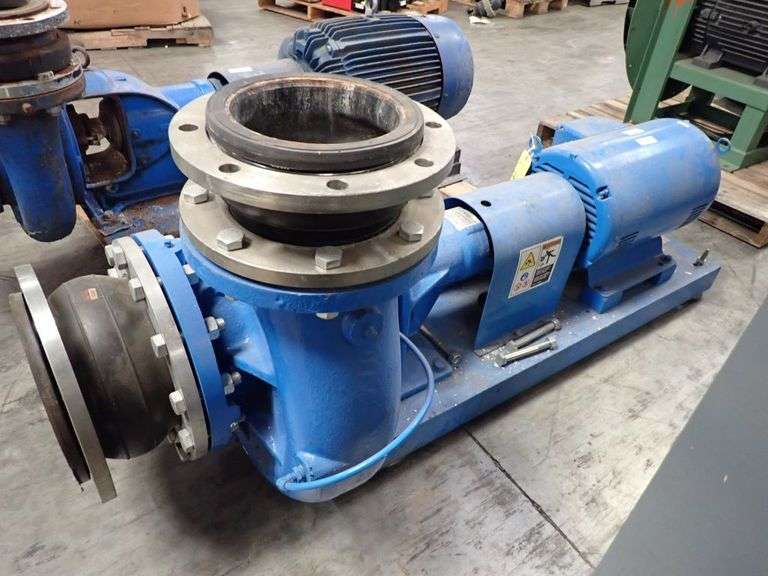 Paco Pump with Baldor Reliance 25 HP Motor and Baseplate