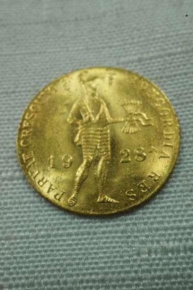 1928 Netherlands Gold Ducat