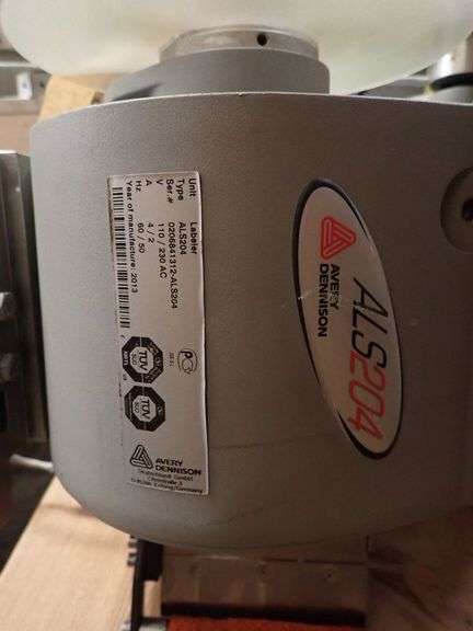 Lot of (3) Avery Dennison ALS204 Label Units
