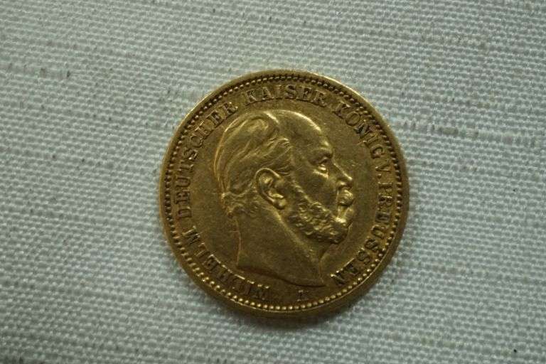 1875 Deutsches Reich 20 Mark Prussian Gold Coin