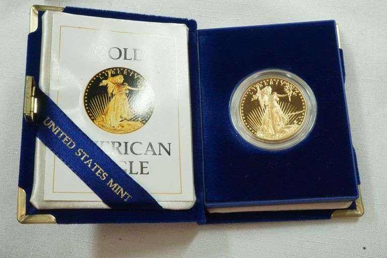 1986 $50 Gold Eagle in Box