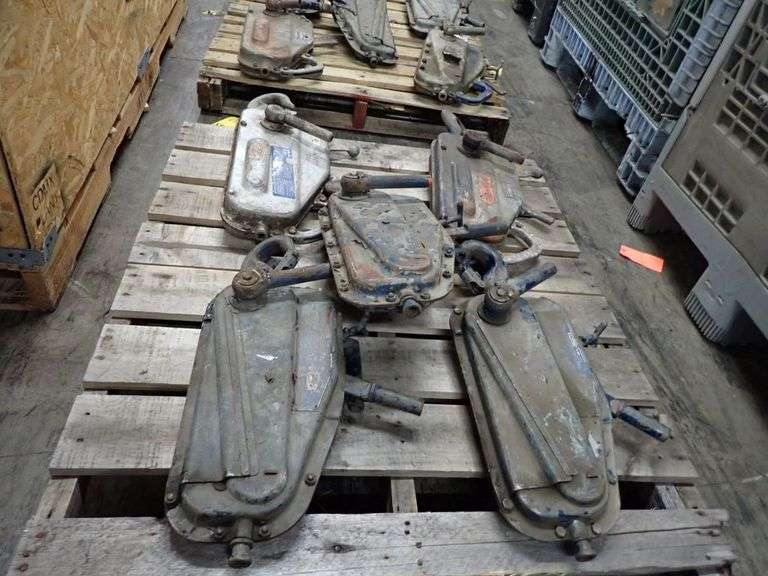 Lot of (5) Tractel Griphoist Rope Hoist