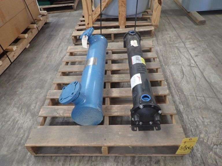 Lot of (2) Heat Exchangers