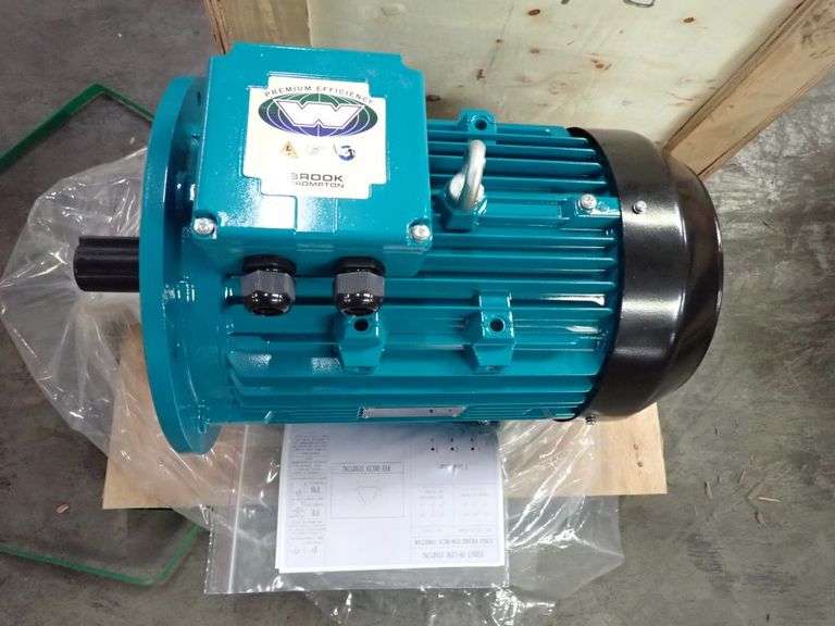 Brock Crompton 10 HP Induction Motor