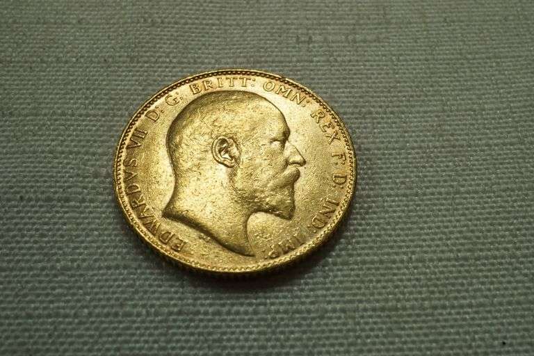 1908 British Gold Sovereign