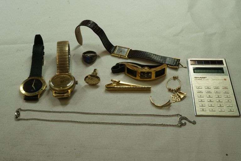 Lot of Assorted Jewelry, Watches, & Collectibles