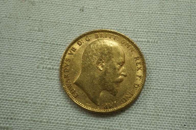 1902 British Gold Sovereign