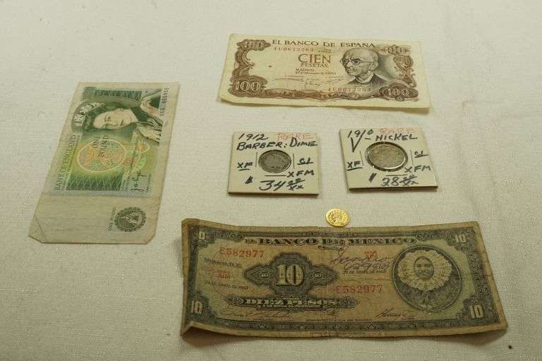 Lot of Assorted Currency