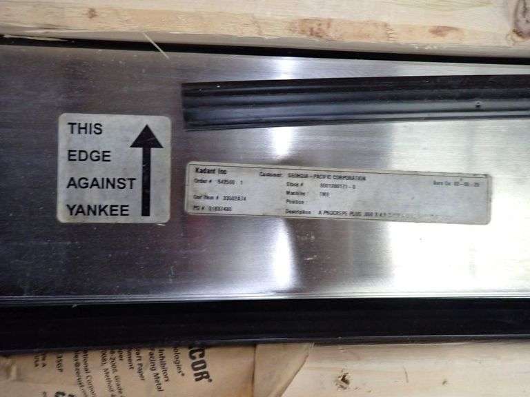 Lot of (1) Box of Kadant Doctor Blades