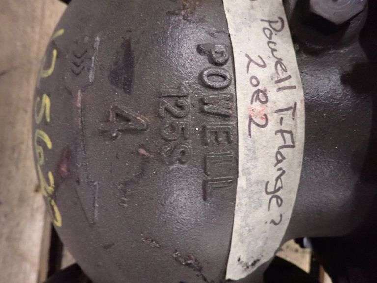 Lot of (4) Powell 4" Valves