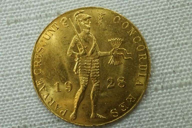 1928 Netherlands Gold Ducat