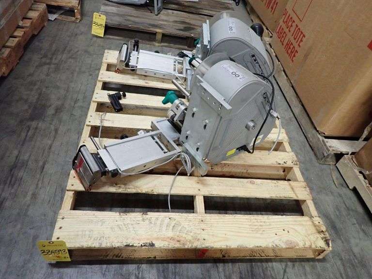 Lot of (2) Avery Dennison ALS204 Label Units